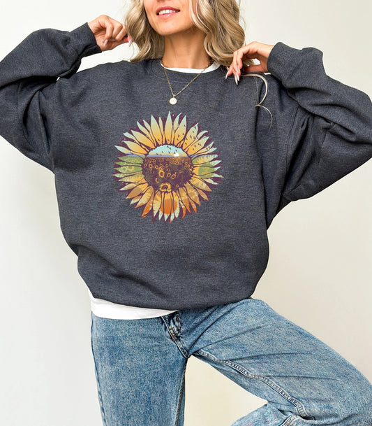 Women's Sunflowerscape Sweatshirt