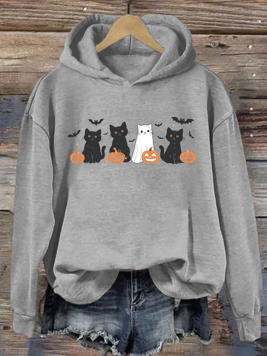 Halloween Cat Hoodie