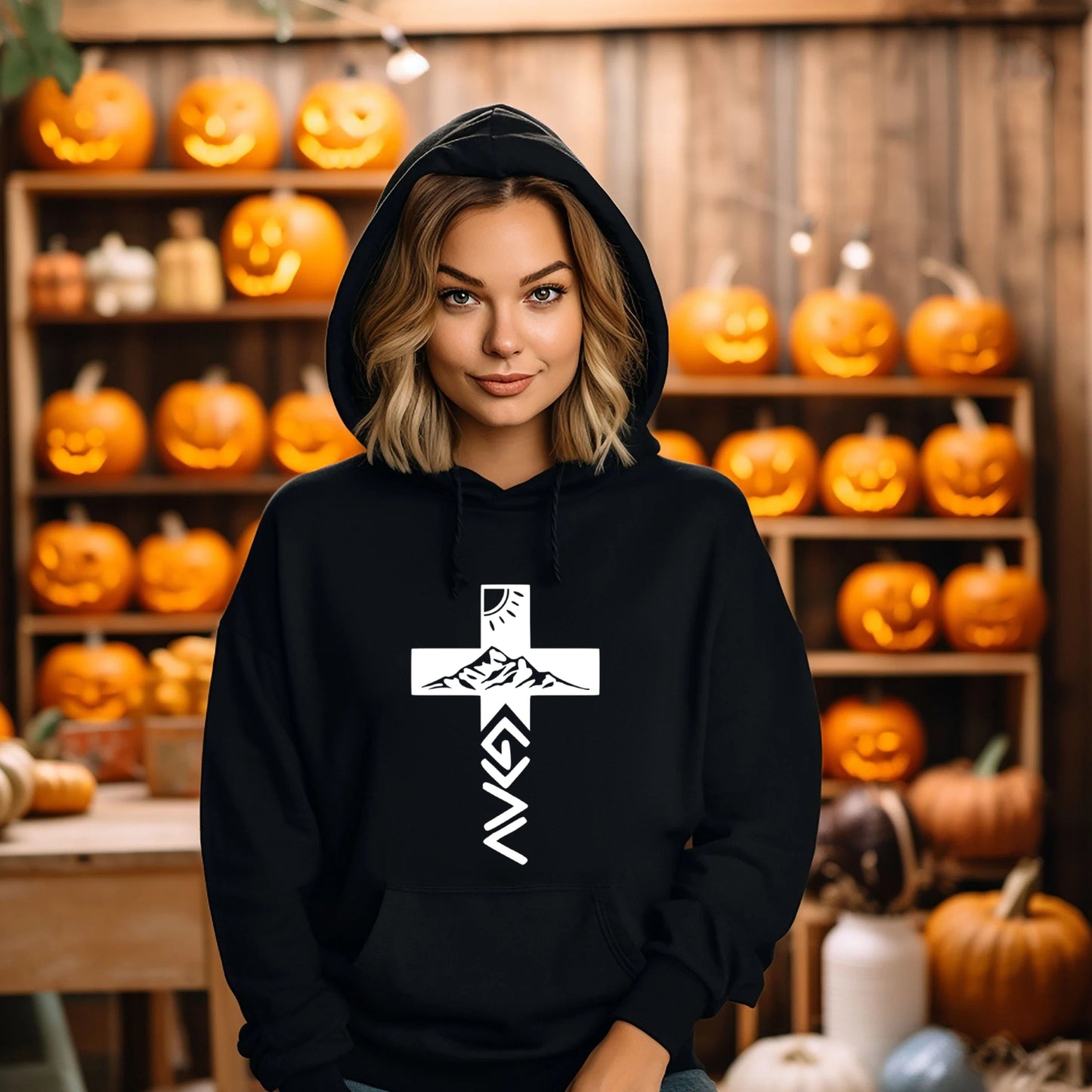 Religious Decal Hoodie