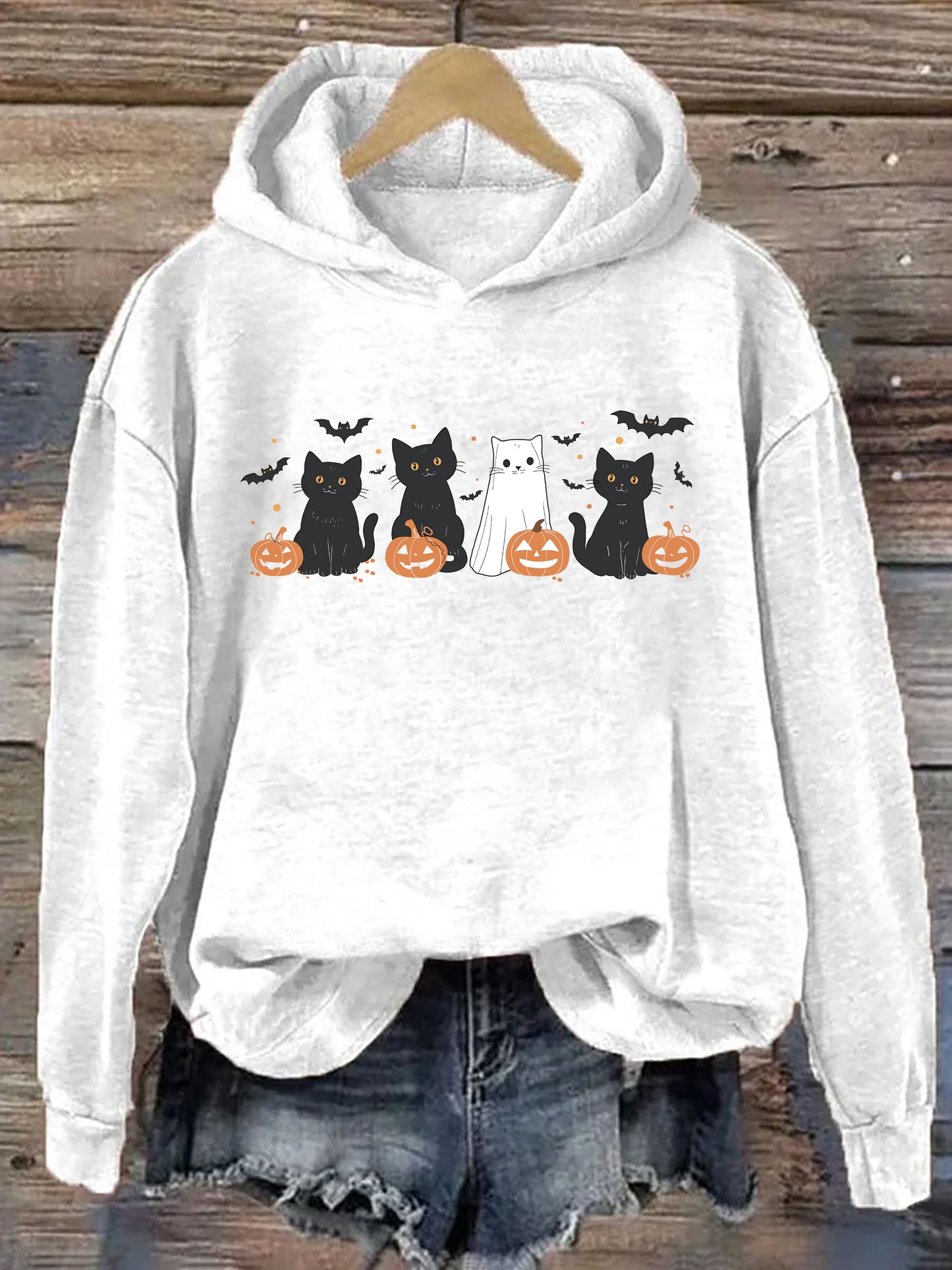 Halloween Cat Hoodie