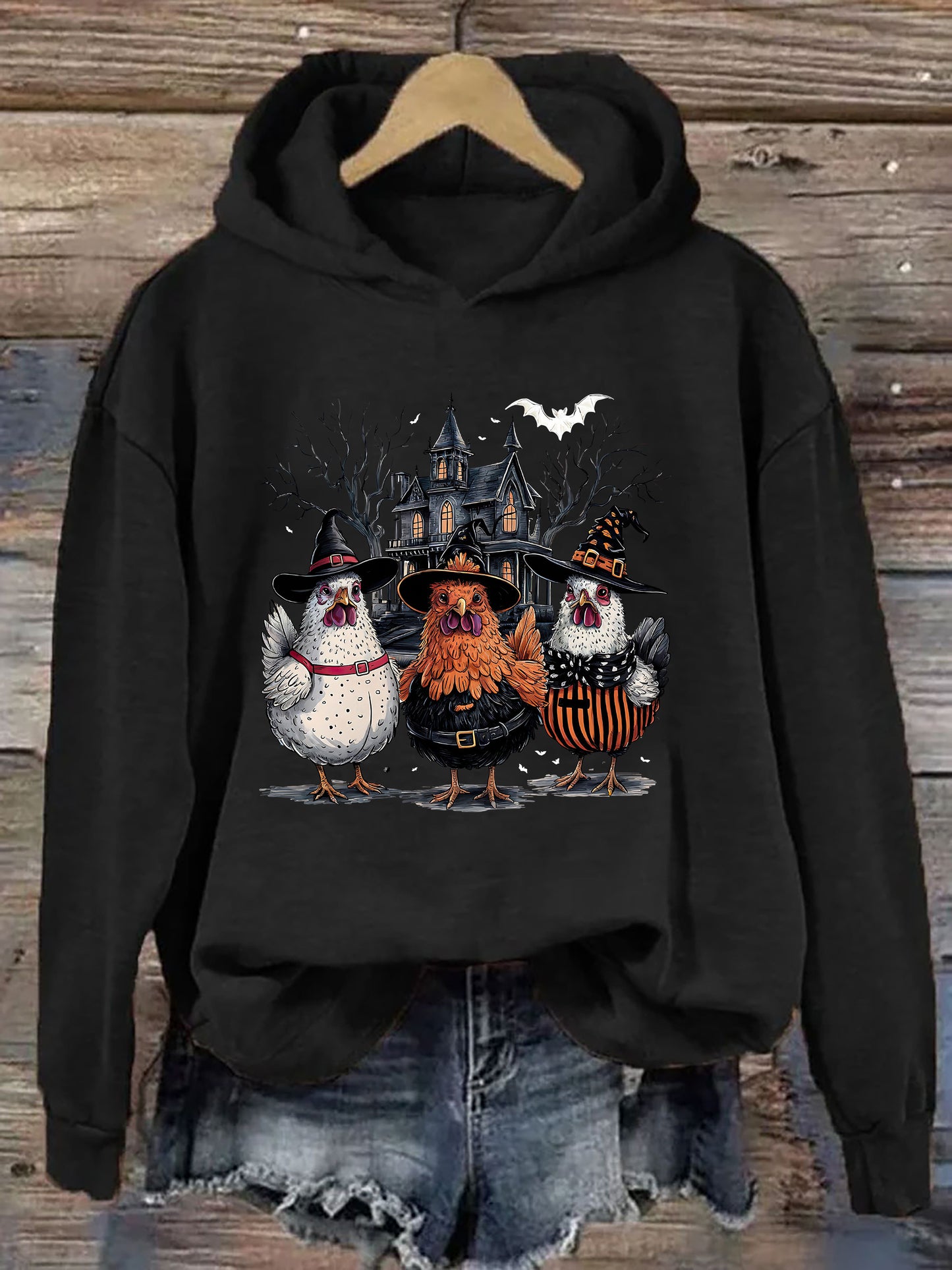 Spooky Chickens Hoodie