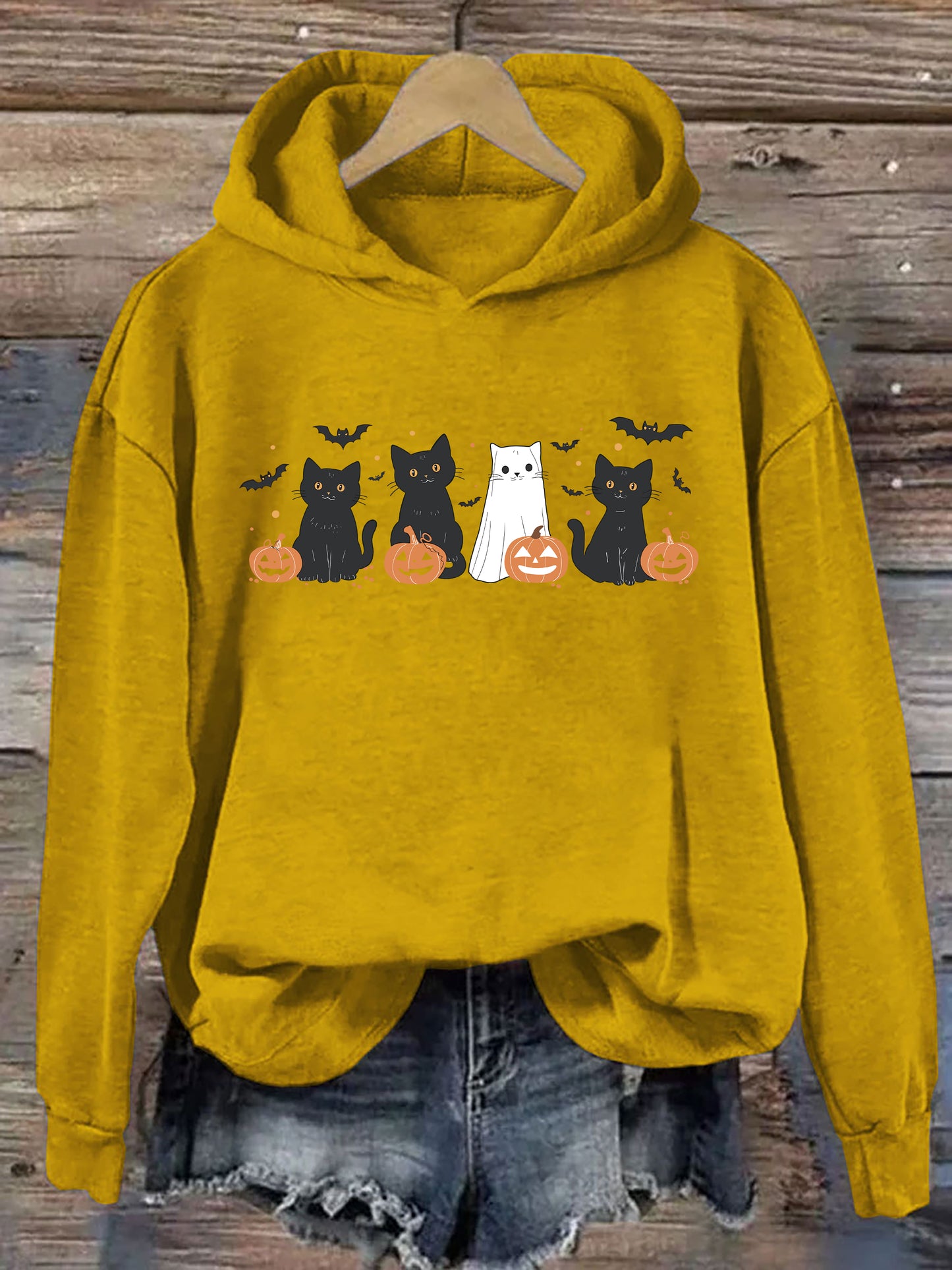 Halloween Cat Hoodie