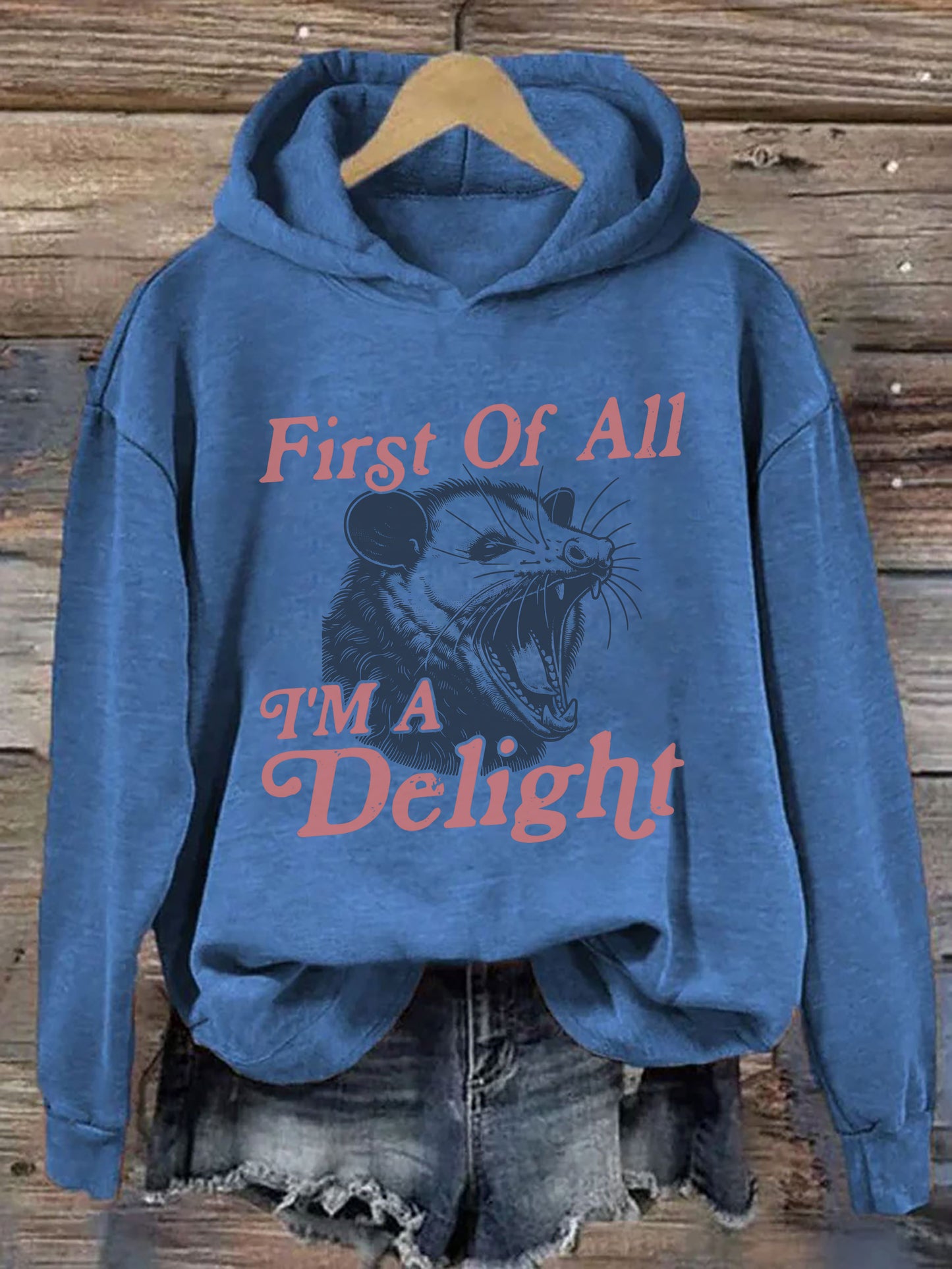 First Of All I'm A Delight Hoodie