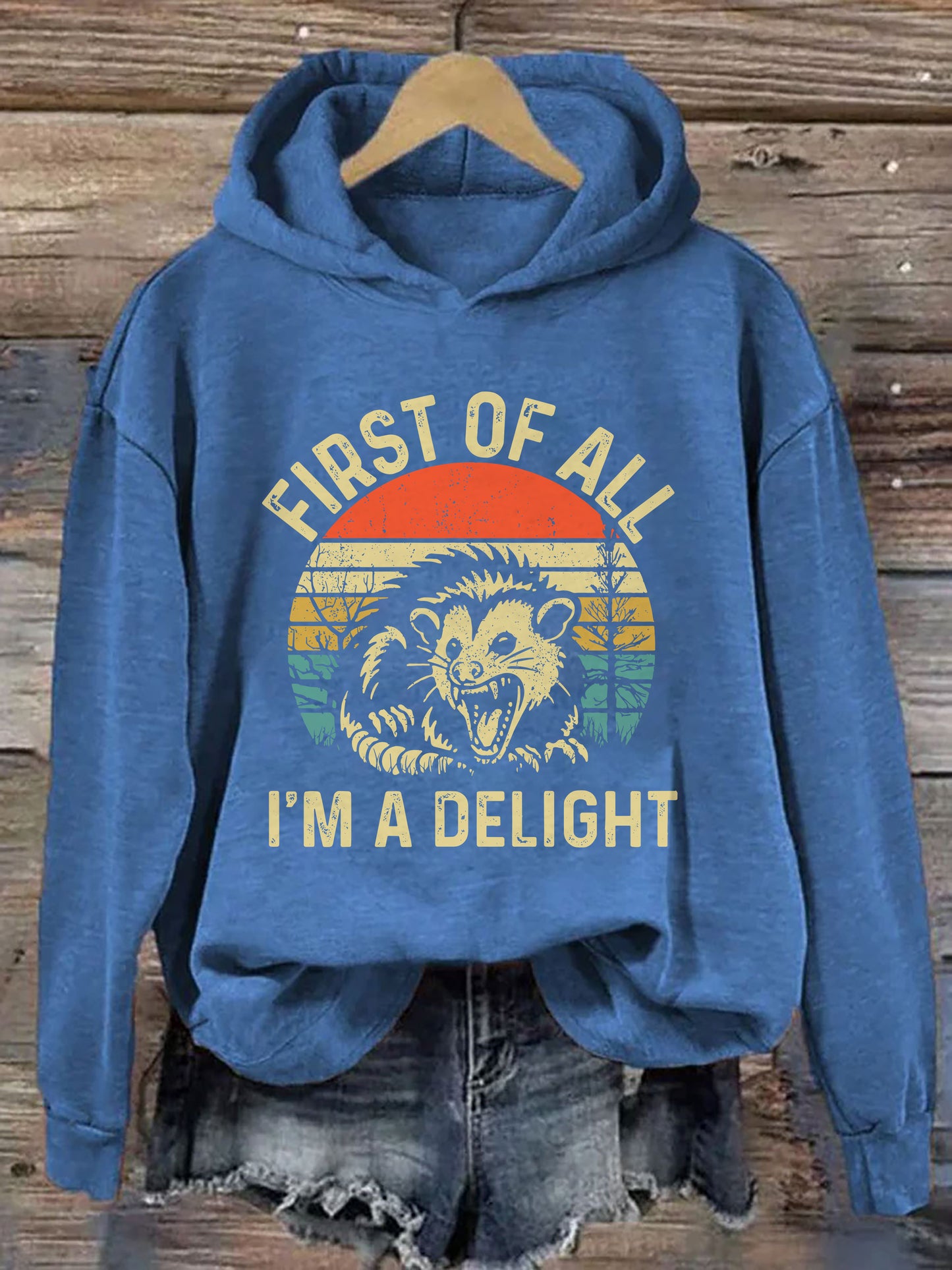 First Of All I'm A Delight Hoodie