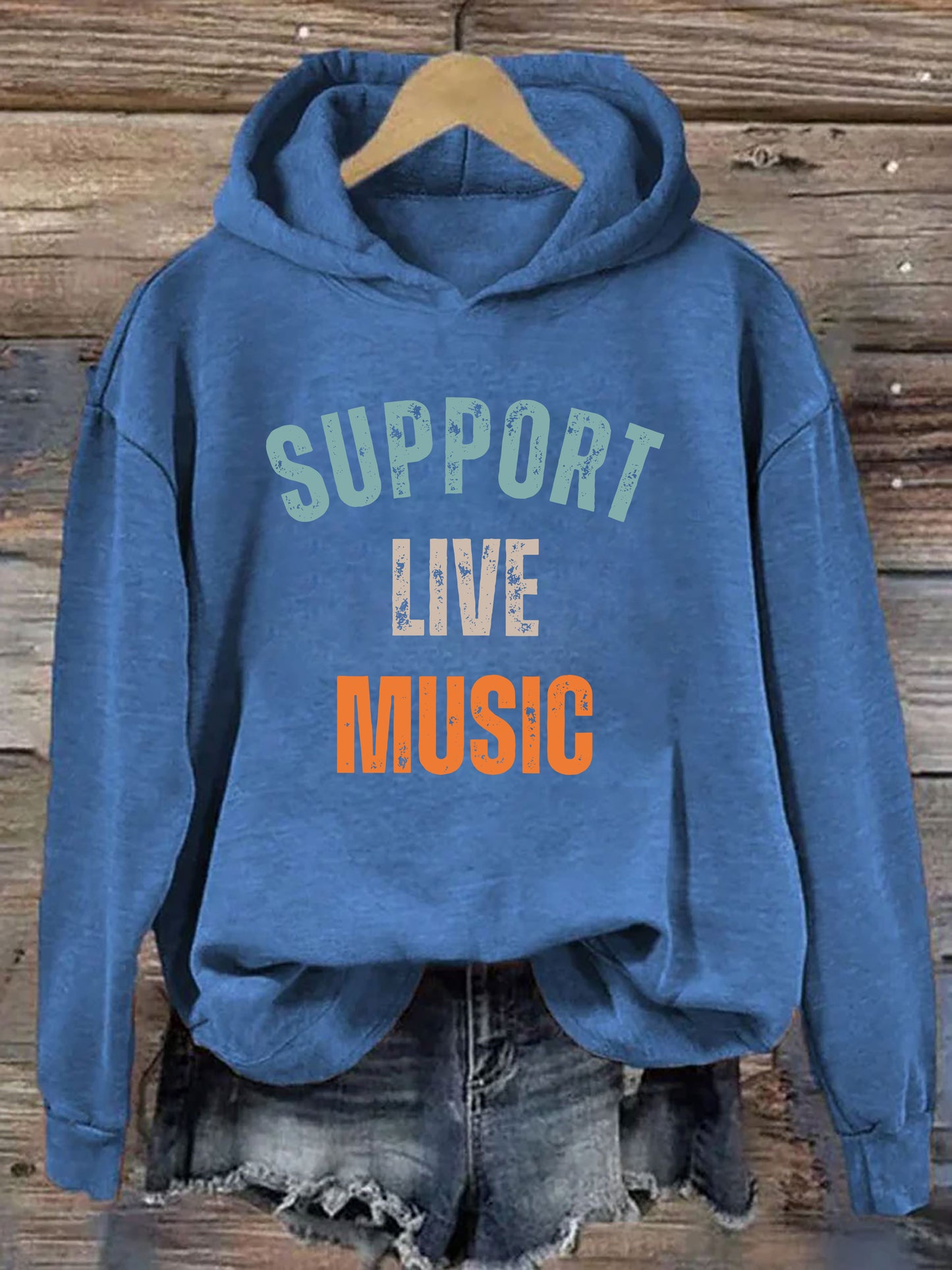 Support Live Music Hoodie