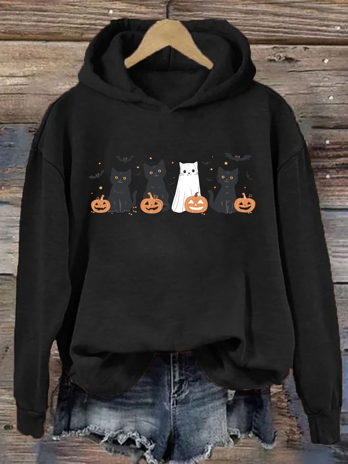 Halloween Cat Hoodie