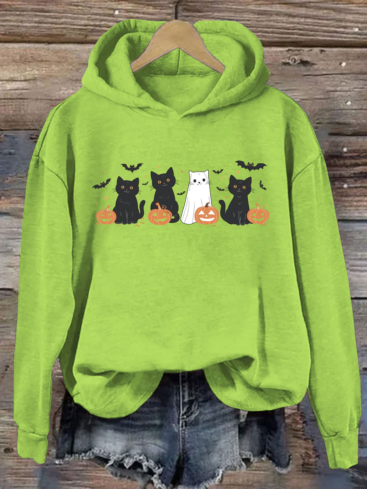 Halloween Cat Hoodie