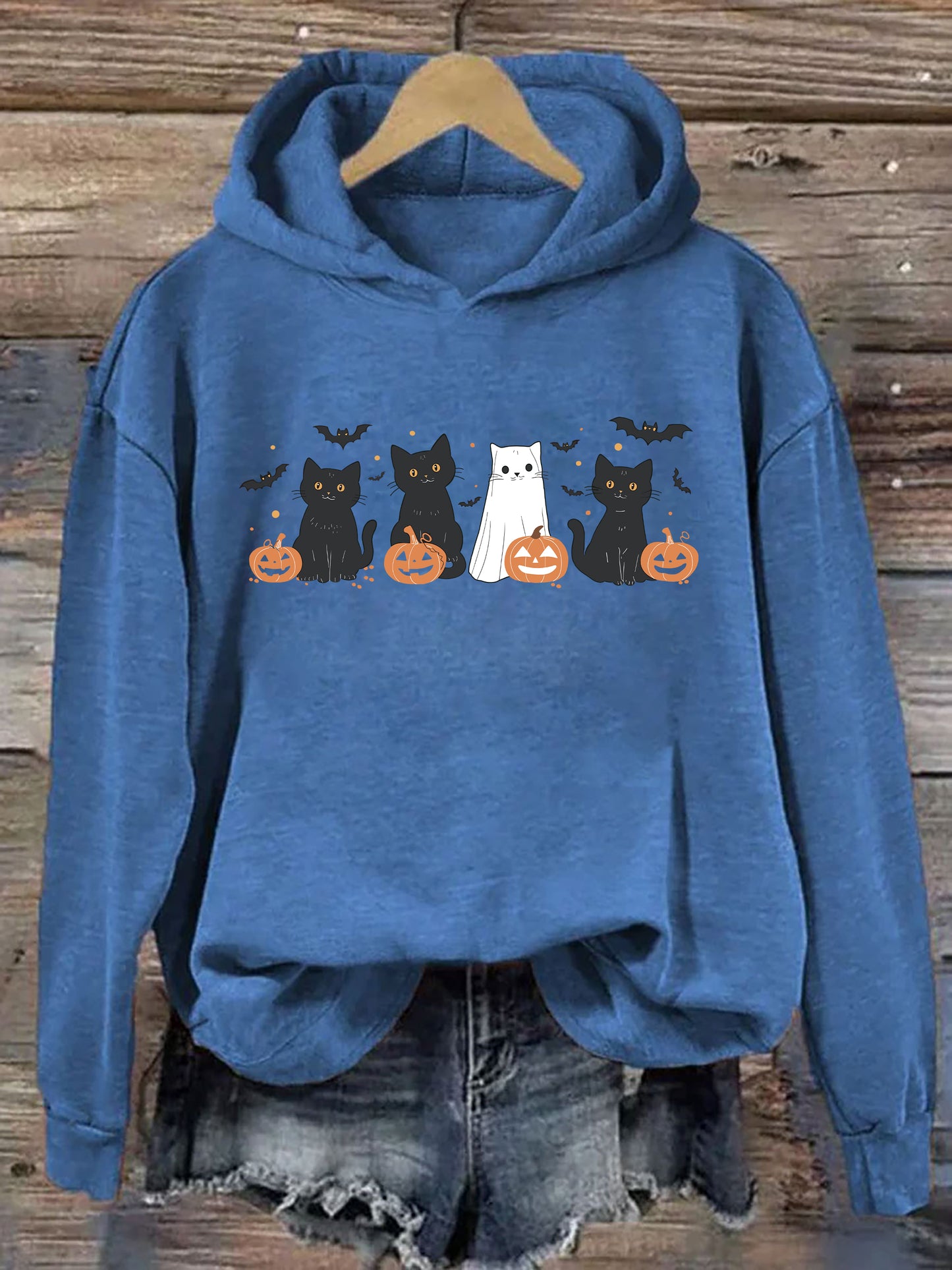 Halloween Cat Hoodie