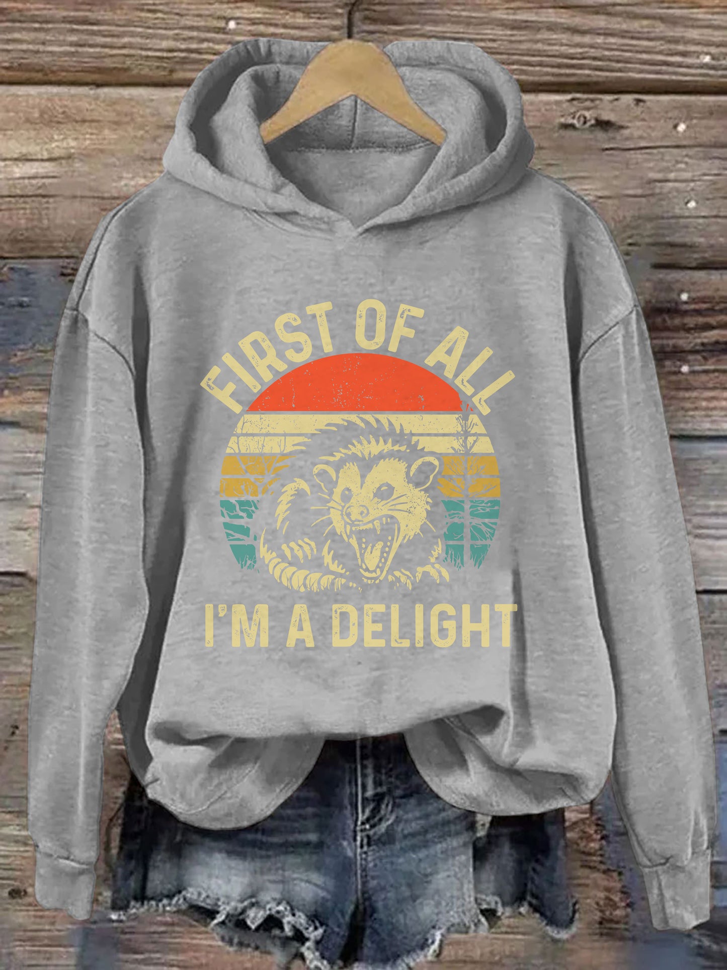 First Of All I'm A Delight Hoodie