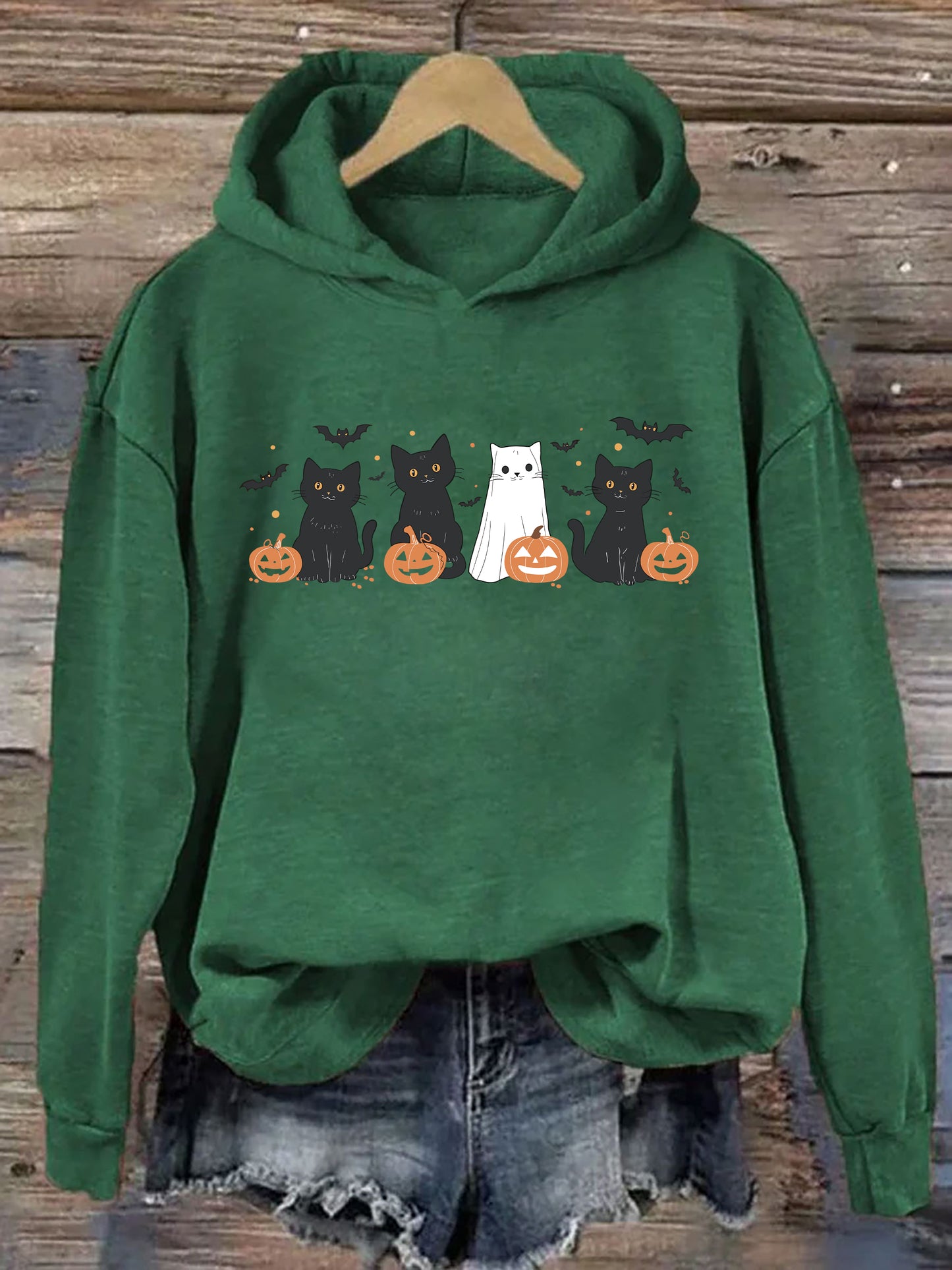 Halloween Cat Hoodie