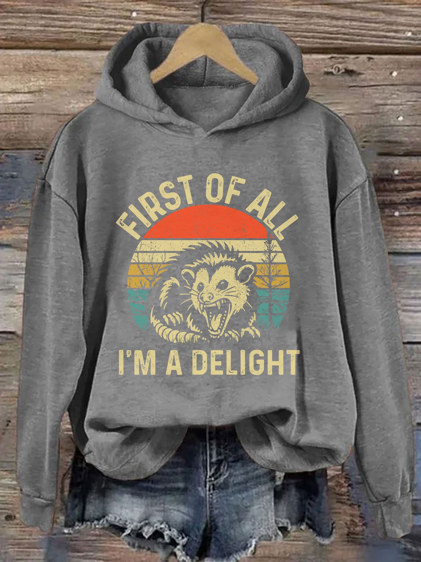 First Of All I'm A Delight Hoodie