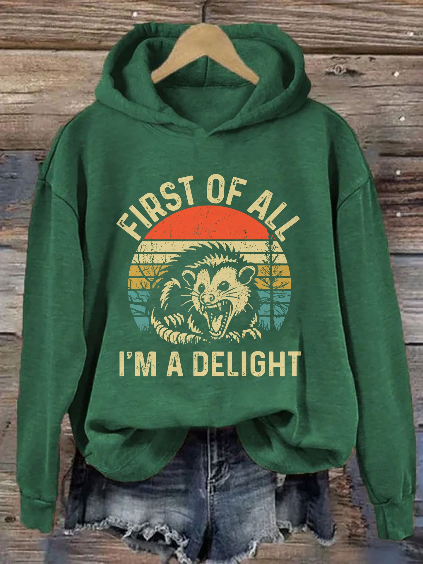 First Of All I'm A Delight Hoodie