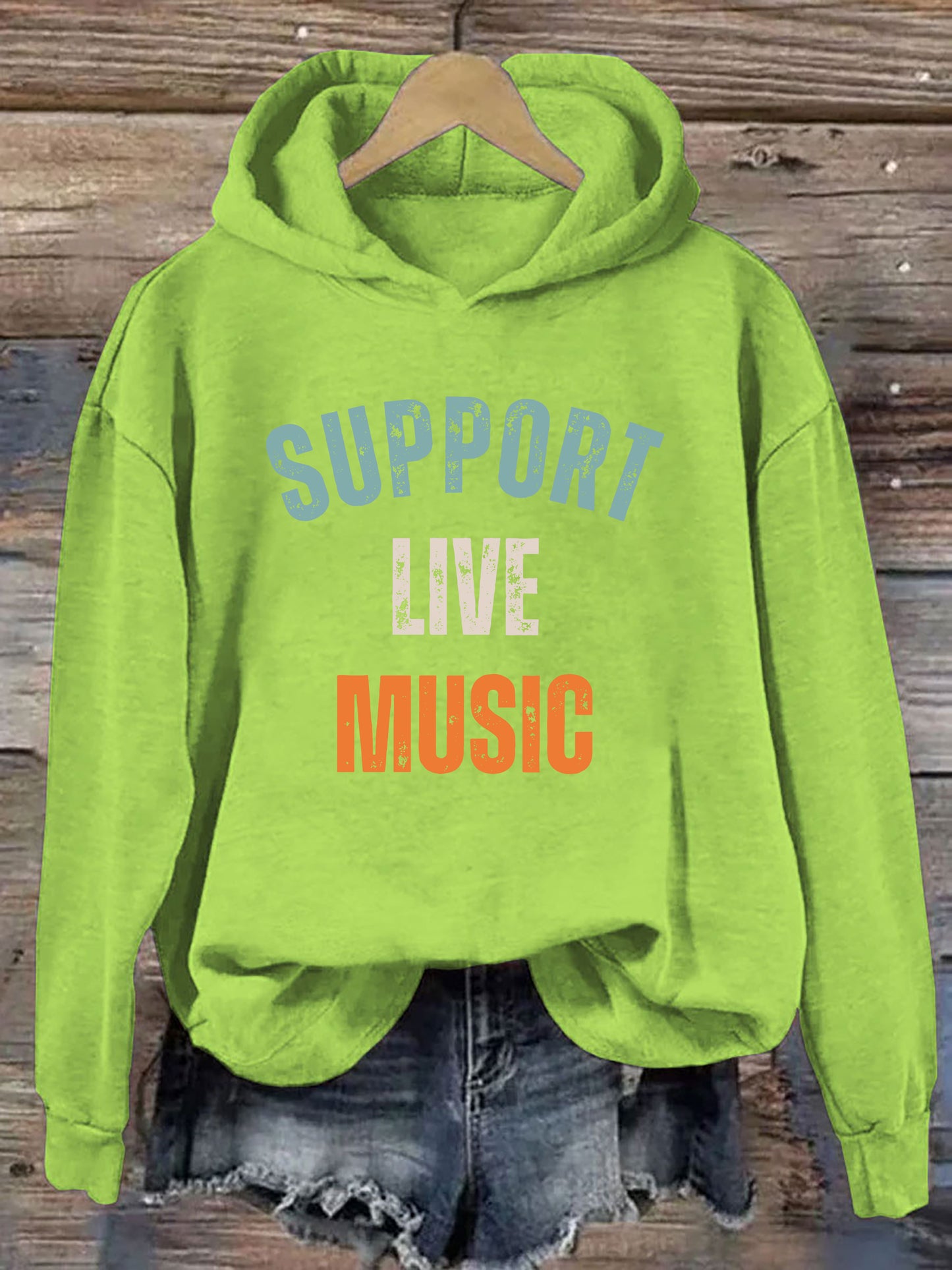 Support Live Music Hoodie