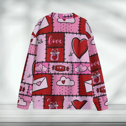 Valentines Patchwork Cardigan