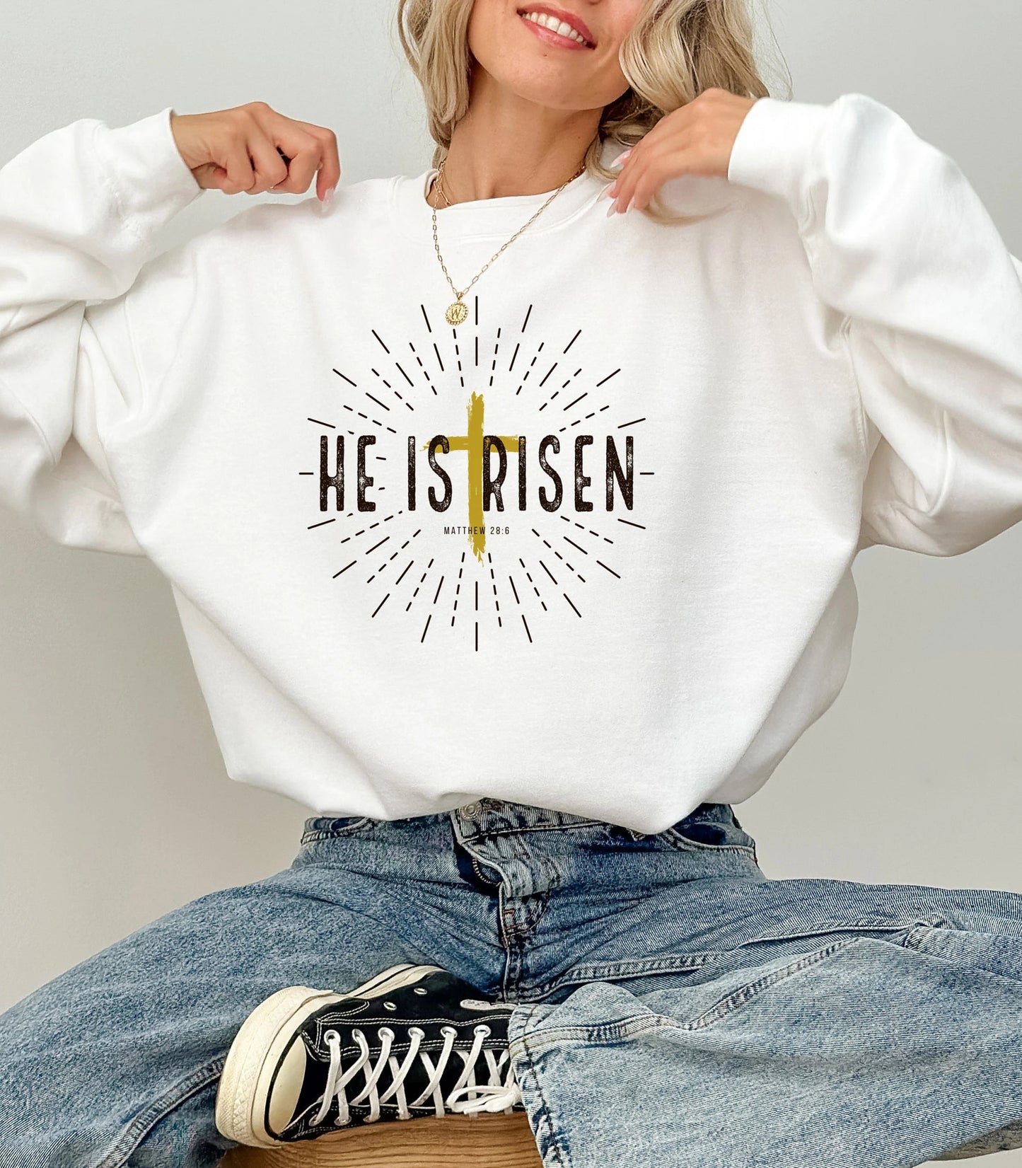 He Is Risen Sweatshirt