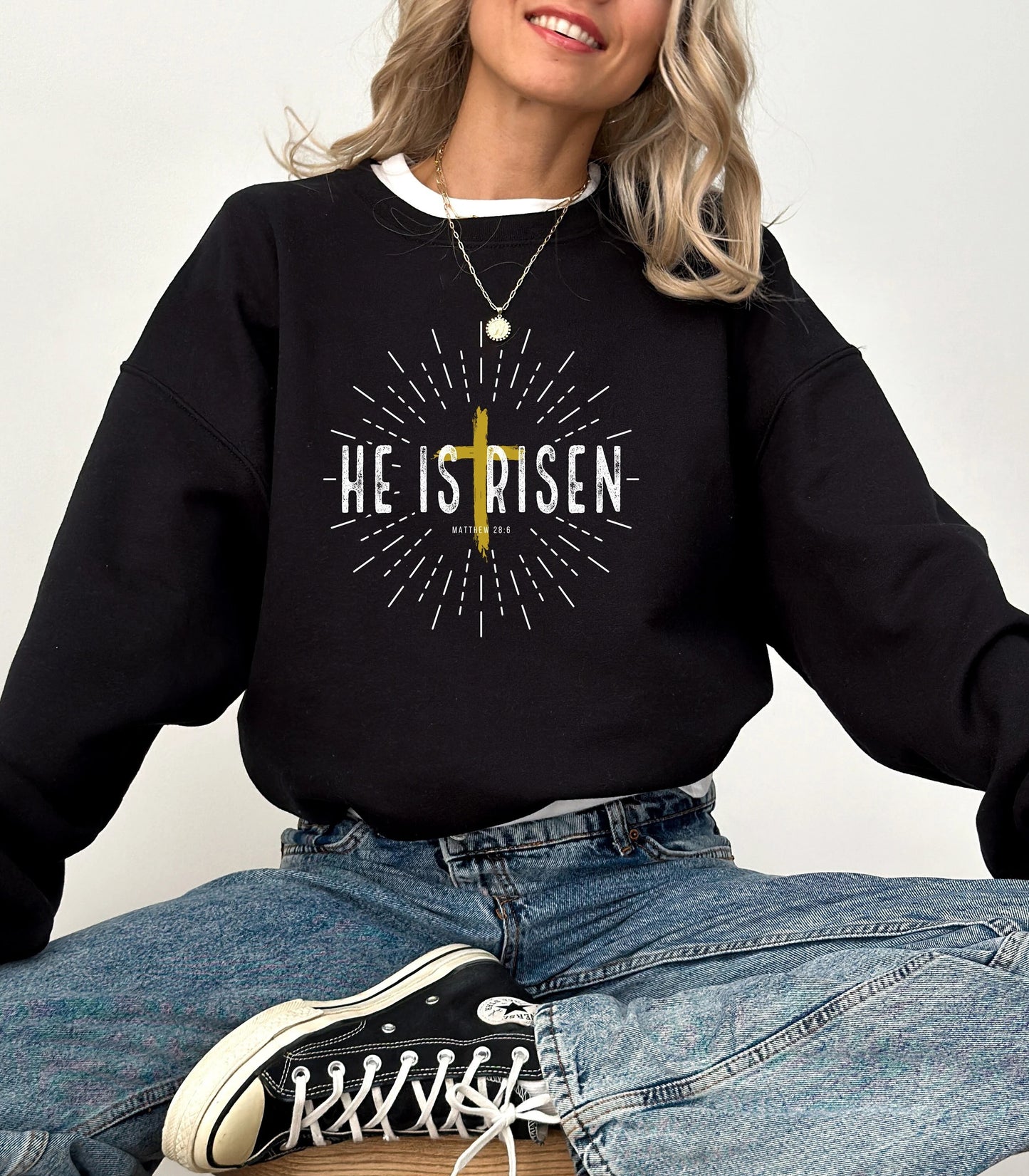 He Is Risen Sweatshirt