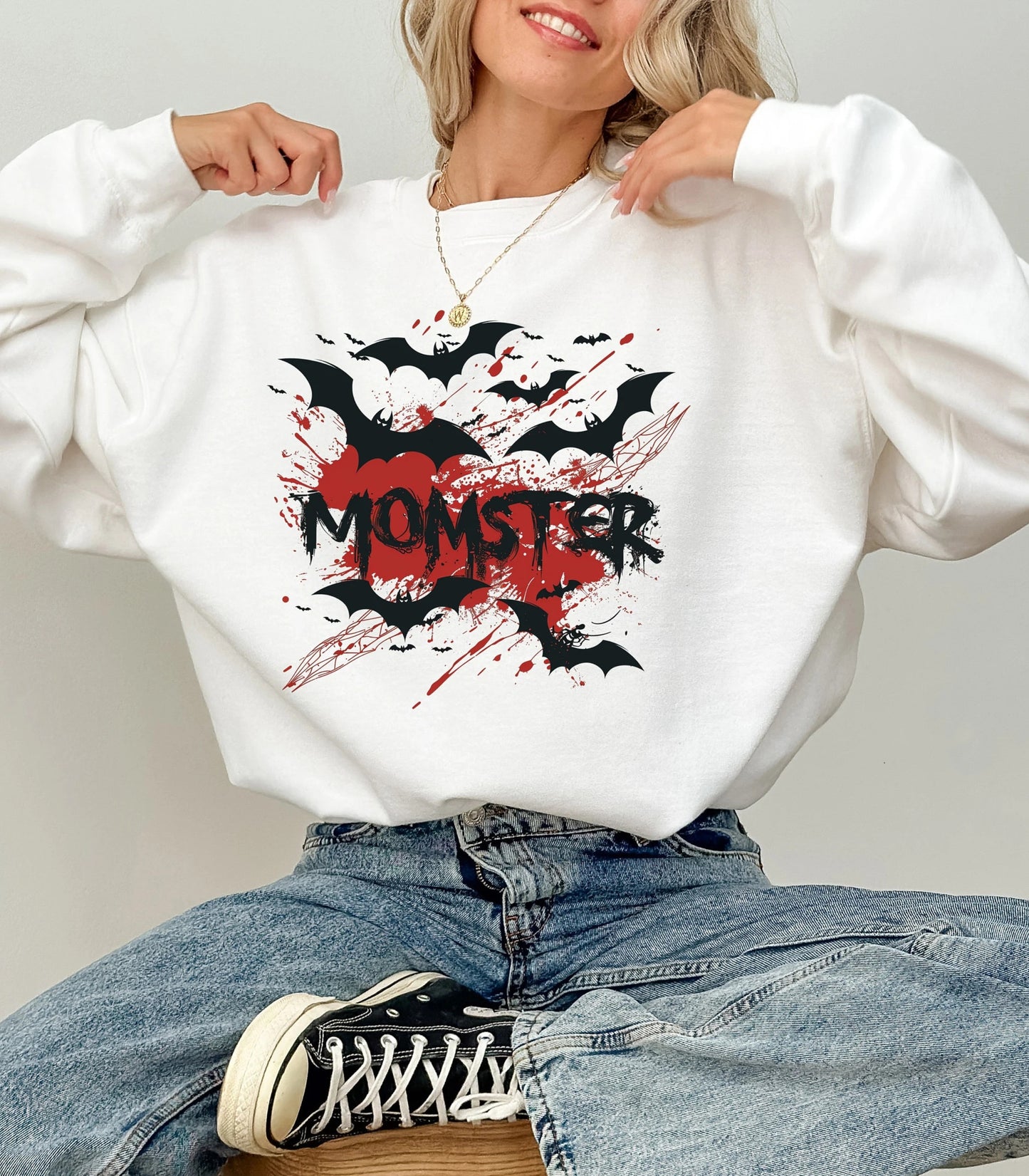 Halloween Momster Sweatshirt