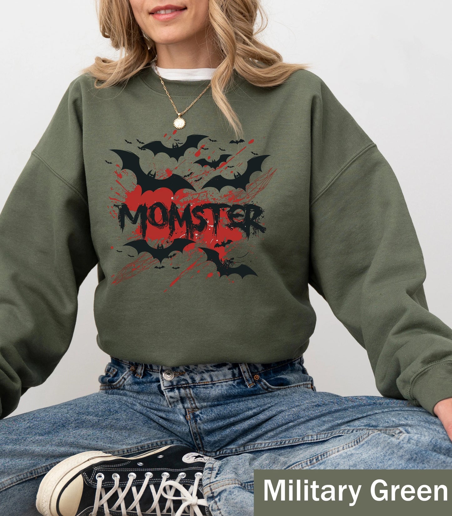 Halloween Momster Sweatshirt