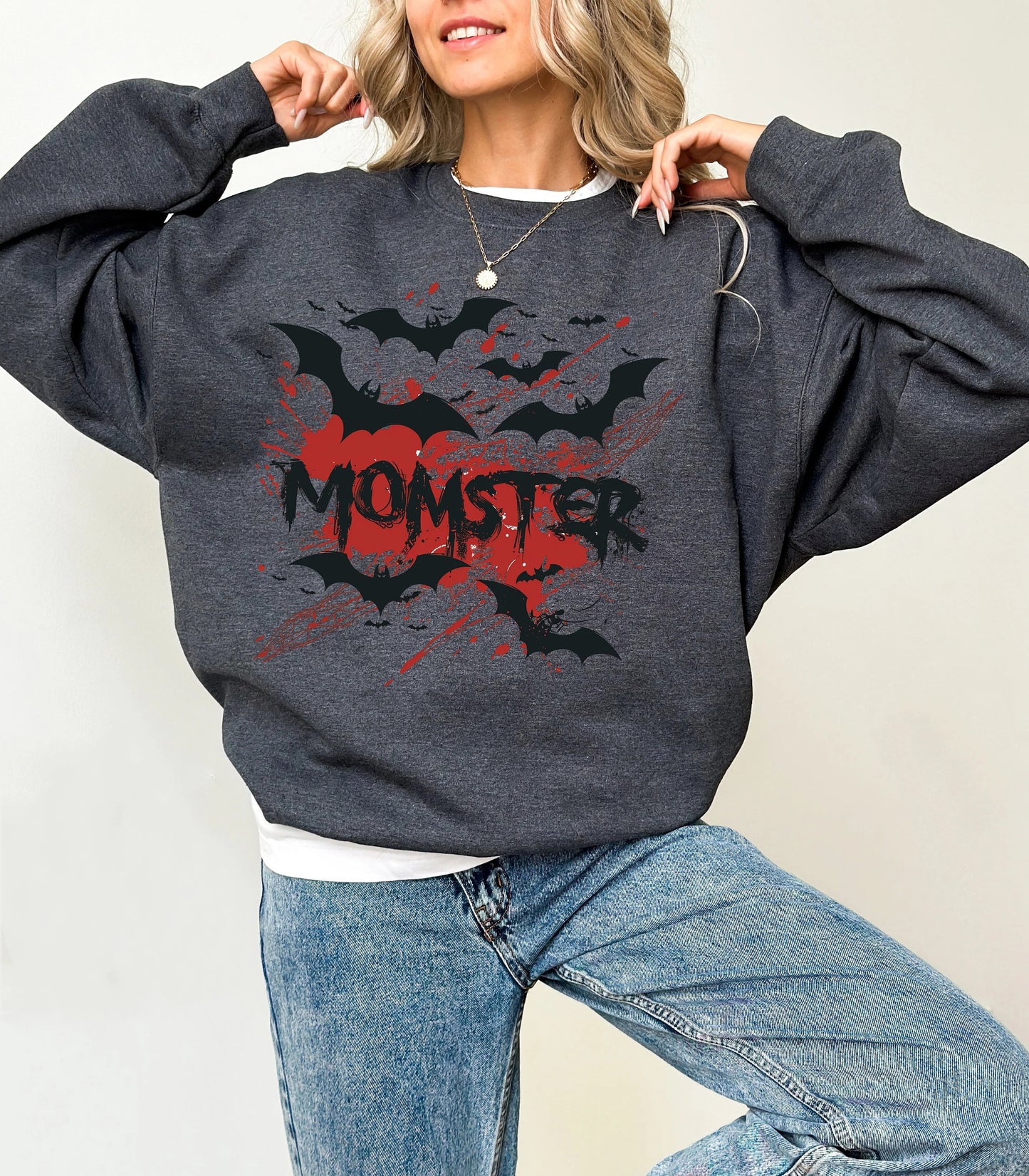 Halloween Momster Sweatshirt