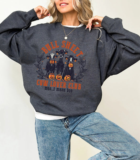 Funny Halloween Cow Sweatshirt