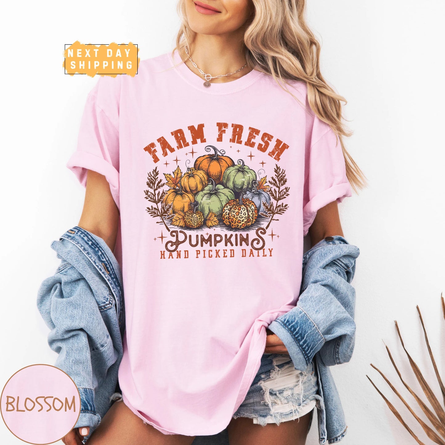 Farm Fresh Pumpkins Hand Picked Daily T-Shirt