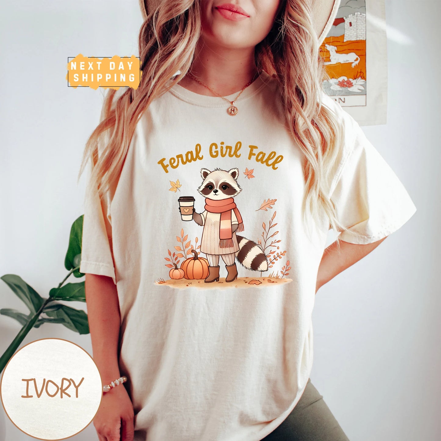 Feral Girl Fall T-Shirt