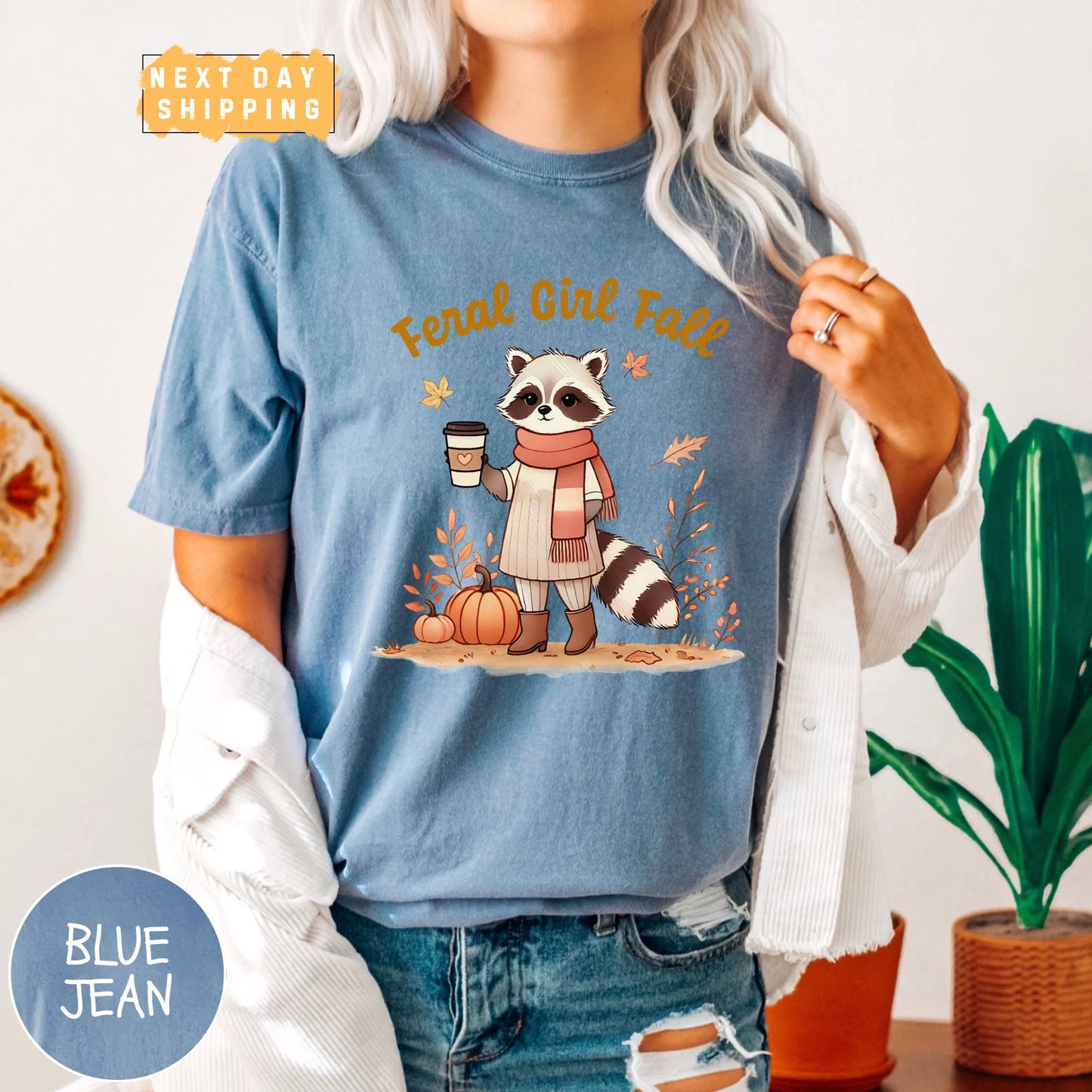 Feral Girl Fall T-Shirt