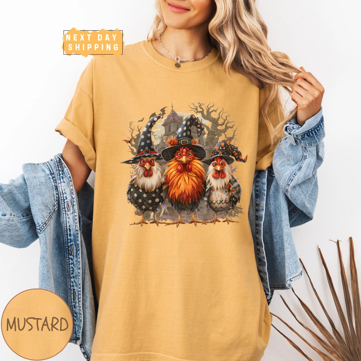 Spooky Chicken Halloween T-Shirt